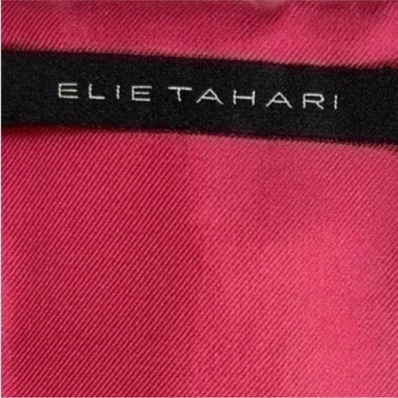 NWT Elie Tahari 100% Silk ‘Prato’ Pleated Striped Floral Print Mini Skirt Size 4 - Picture 7 of 11